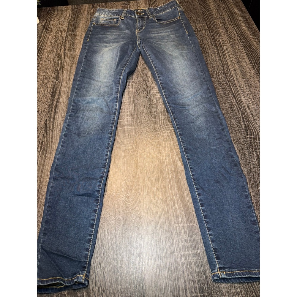 SO Jegging Skinny Jeans Women's Size 3 Dark Wash Stretch Denim‎